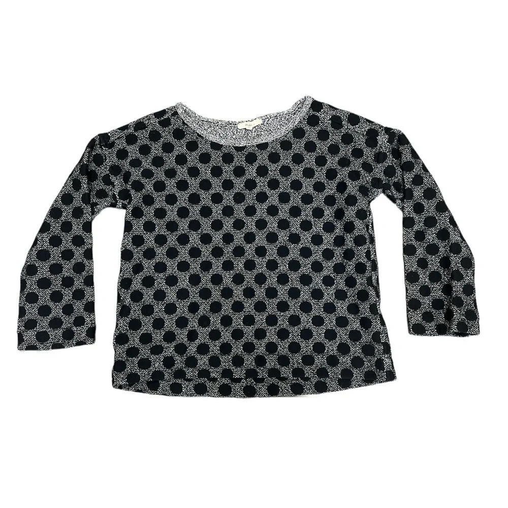 Madewell Polkadot long sleeve blouse - Picture 1 of 4